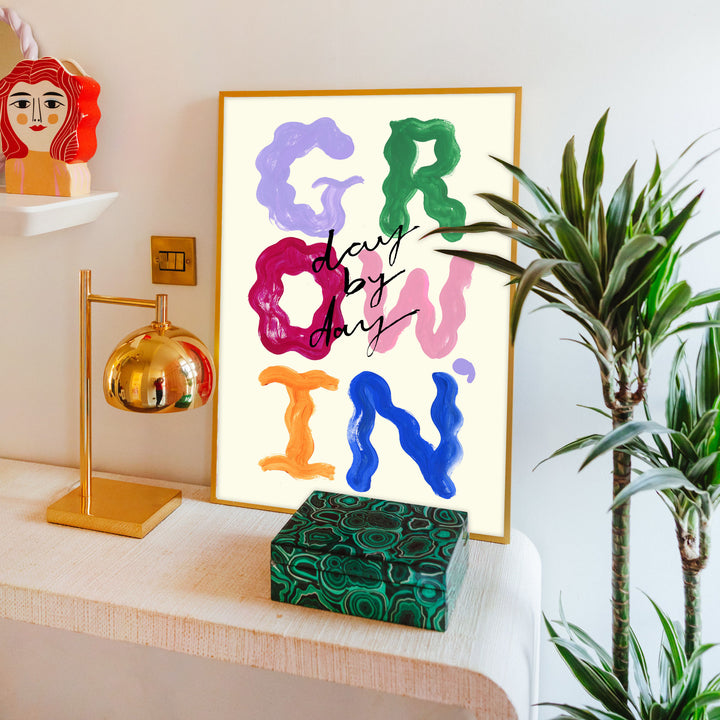 Growin' Day By Day Print
