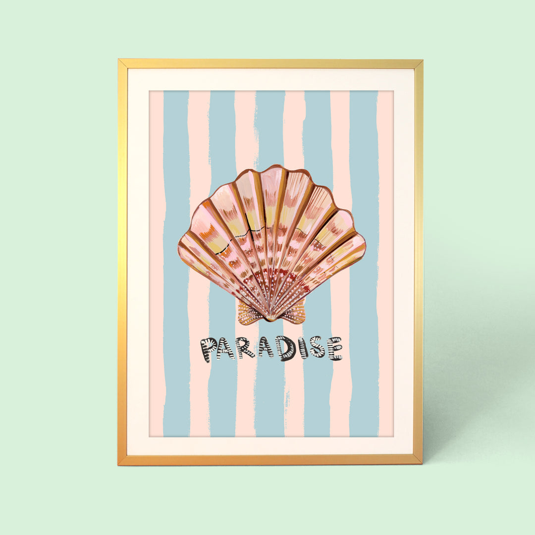 Paradise Shell Print
