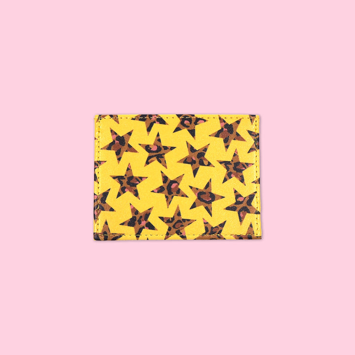 Leopard Star Card Wallet