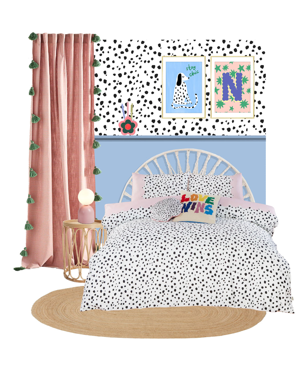 Bedroom Inspo: Dalmatian Dreamland
