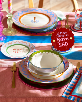 Electric Coast 16 Piece Dinner Set