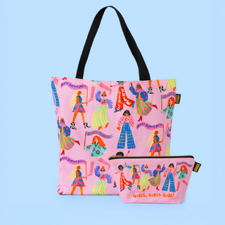 Girls Rule Tote Bag