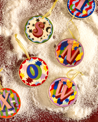 Alphabet Bauble