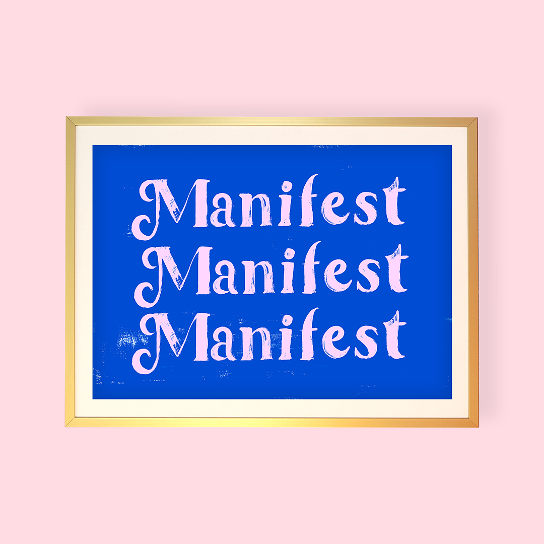 Manifest Manifest Manifest Print