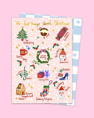 Best Things About Christmas Card