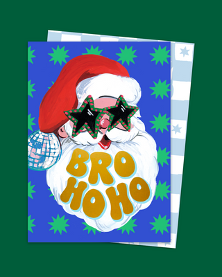 Bro-Ho-Ho Card