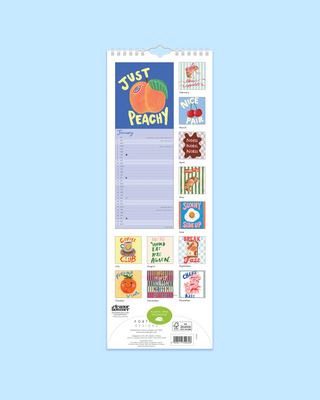 Food & Drink Slim Wall Calendar