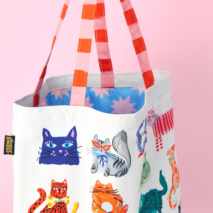 Cat Club Tote Bag