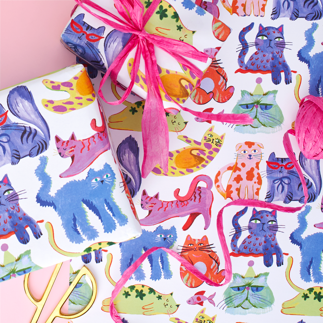 Cats Gift Wrap