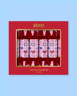 Kissmas Checkerboard Luxury Crackers - Pack Of 6