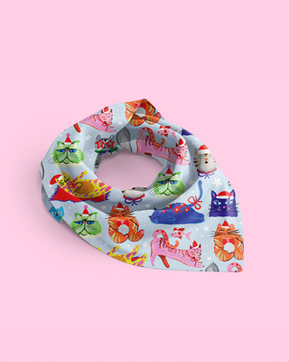 Christmas Cat Neckerchief Cracker