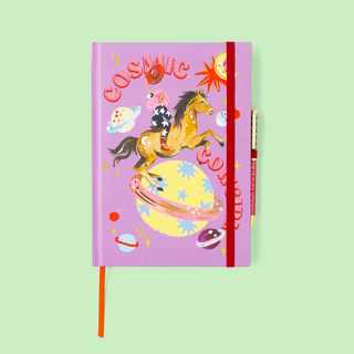 Cosmic Cowgirl B5 Casebound Notebook