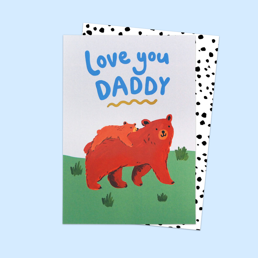 Daddy & Baby Bear Card