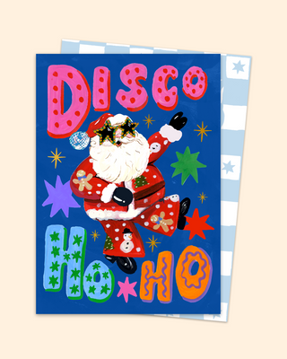 Disco Ho Ho Card