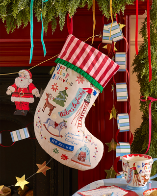 Dear Santa Christmas Stocking