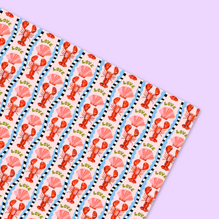 Lobster Love Gift Wrap