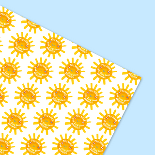 Make The Sunshine Brighter Gift Wrap