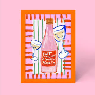 That Sounds Like A Tomorrow Problem Framed Print
