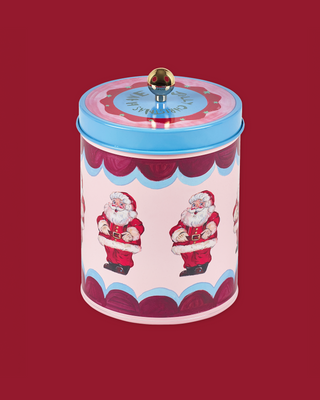Jolly Santa Biscuit Tin