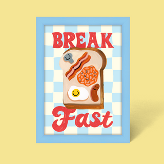 English Break Fast Framed Print