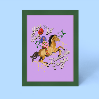 You Can Do Incredible Things Framed Print