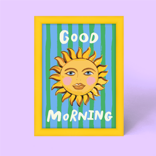 Good Morning Sunshine Framed Print