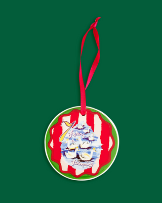 12 Days Of Christmas Ceramic Baubles - Set of 12