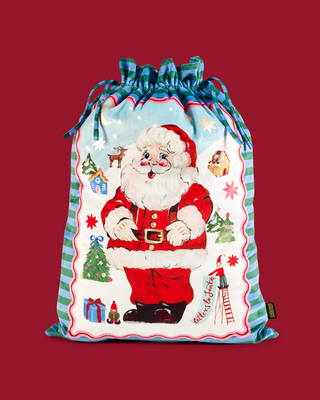 Jolly Santa Christmas Sack