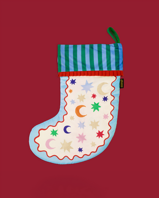 Jolly Santa Christmas Stocking