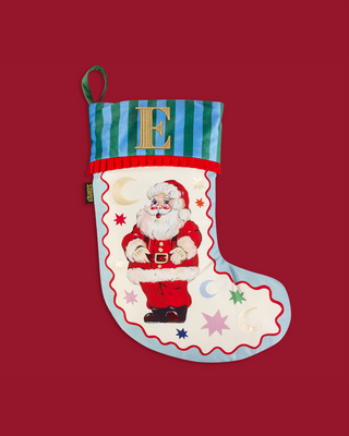 Jolly Santa Christmas Stocking