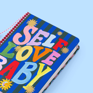 Self Love Baby Fabric Covered Journal
