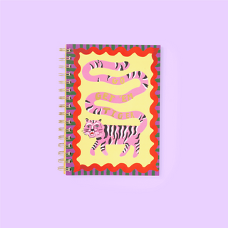 Go Get 'Em Tiger A5 Notebook