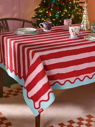 Candy Stripe Tablecloth