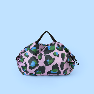 Pink Leopard Reusable Shopping Bag