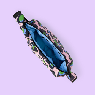 Pink Leopard Cross Body Bag