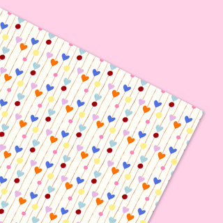 Heart Strings Gift Wrap