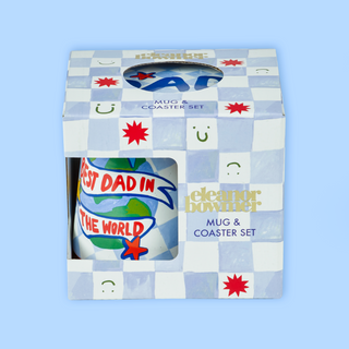 Best Dad In The World Mug & Coaster