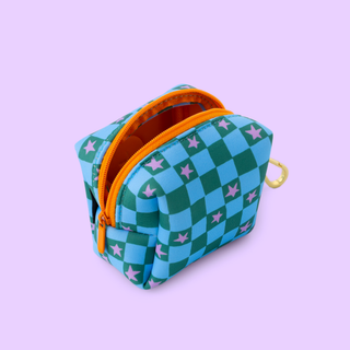 Checkerboard Star Poo Bag Holder
