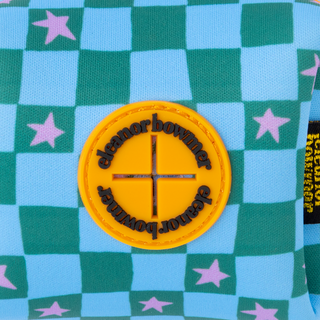 Checkerboard Star Poo Bag Holder