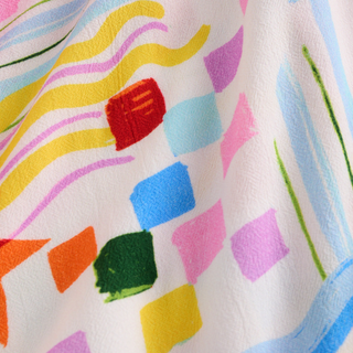 Follow Your Dreams Button Through Short Pyjamas