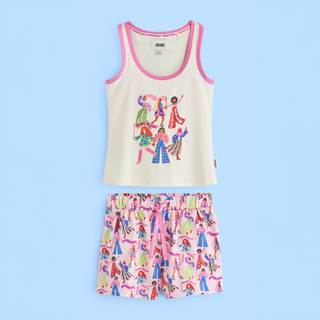 Girls Rule Short Pyjama Set