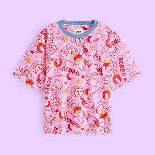 Rodeo Pink Short Pyjama Set