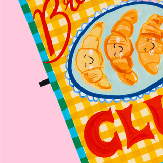 Breakfast Club Tea Towel