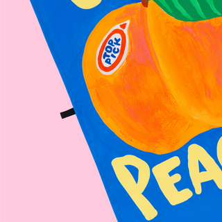 Just Peachy Tea Towel