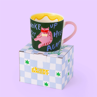Woke Up Sexy Cat Mug