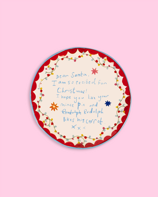 Dear Santa Mug & Snack Plate
