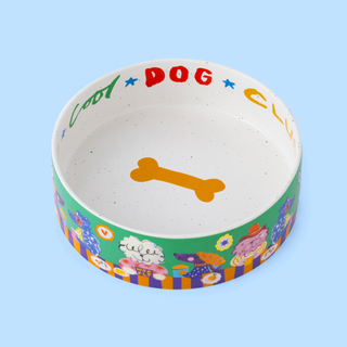Cool Dog Club Feeding Set