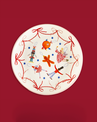 Dear Santa Cake Plates - Set of 4