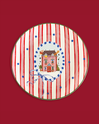 Dear Santa Cake Plates - Set of 4