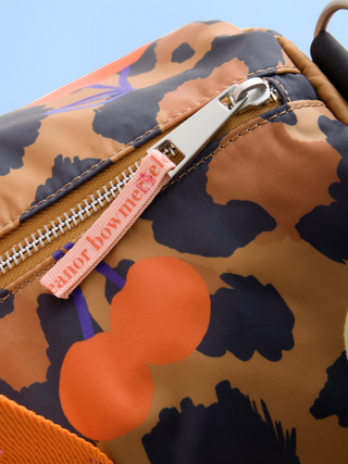 Leopard Icon Large Gym Bag